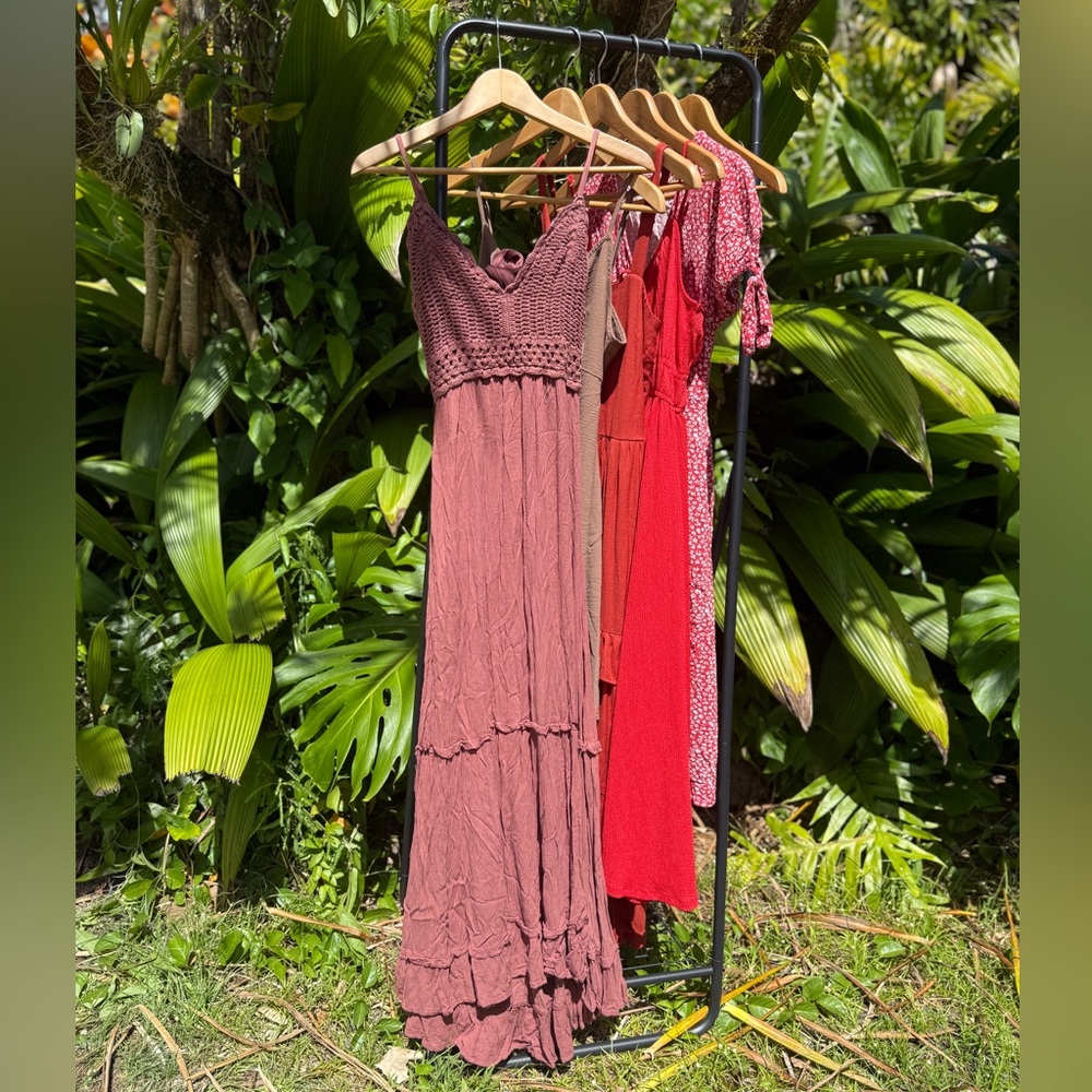 Indulge Crochet Maxi Dress (M)